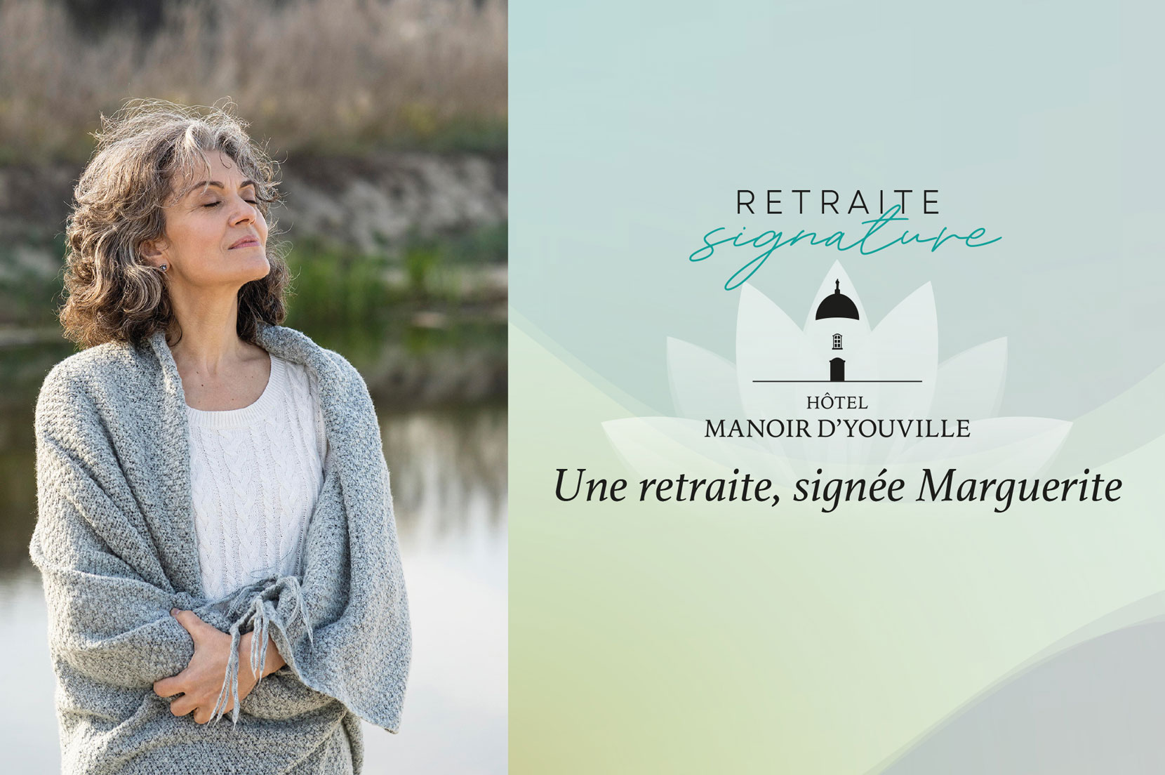 Gabriella Chi au Manoir d'Youville pour une retraite Bien-être